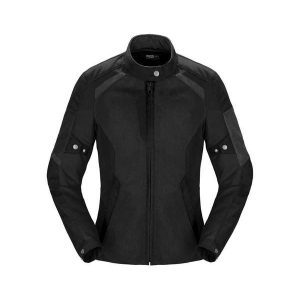 SPIDI TEK NET LADY YAZLIK FİLE KADIN CEKET SİYAH